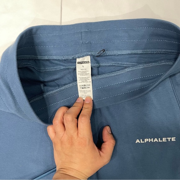 NWT ALPHALETE WOMEN’S CORE JOGGERS IN TEAL VARIOUS SIZES XS,SMALL,MEDIUM, & L - Picture 4 of 5